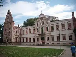 Schaffgotsch Palace ruins in 2010