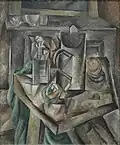 Pablo Picasso, 1909-10, Le Bock, oil on canvas, 81 x 65.5, Lille Métropole Museum of Modern, Contemporary and Outsider Art