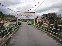 The only bridge in Pak Ka Choon Village leading out of the village to Jalan Rompin till 1990s