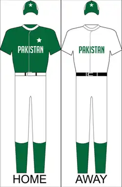 Pakistan national baseball uniform