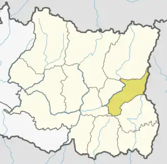 Location of Panchthar district