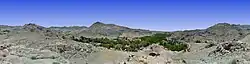 Panorama image of Alqur or Alghoor village, Iran
