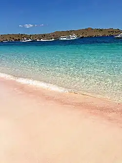 Pink beach