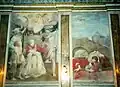 Martyrdom of Pope Anicetus, frescoes at Chapel of Sant'Aniceto e Beata Vergine della Clemenza, Palazzo Altemps, Rome