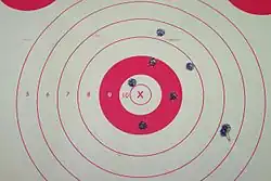 Eight-shot grouping