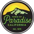 Official logo of Paradise, California