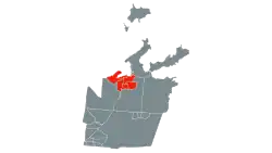 Location of Parham