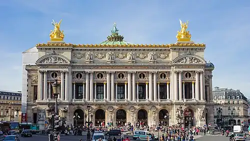 Palais Garnier (Paris), 1860–1875, by Charles Garnier[210]