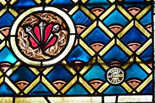 Signature of the window artists