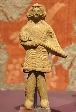Image 15Terracotta statue of a Parthian lute player (from History of music)