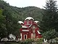 Patriarchate of Peć painted in red