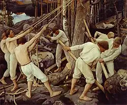 Pekka Halonen, Finnish Naturalist, Pioneers in Karelia, 1900