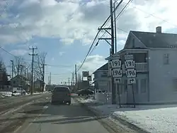 Eastbound PA 590 in Hamlin