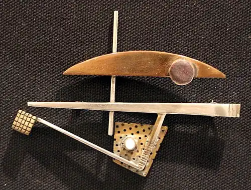 Brooch by Peter Macchiarini (c. 1960)