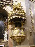 Baroque pulpit
