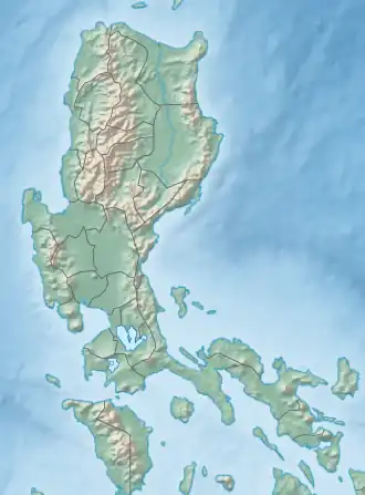 Mount Data is located in Luzon