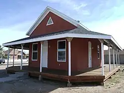 The Burgess A. Hadsell House.