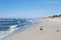 Beach in Nowa Karczma