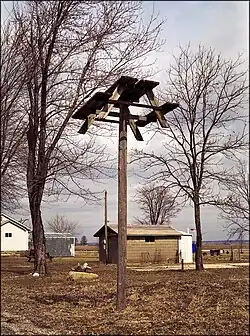 Picnic table in Meyer, Illinois