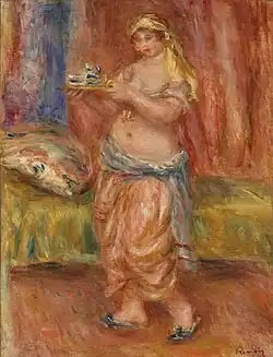 Odalisque à la théière, 1919, Auguste Renoir, Barnes Foundation.