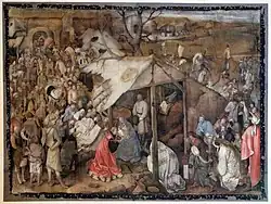 Adoration of the Kings, Pieter Bruegel the Elder, c. 1556