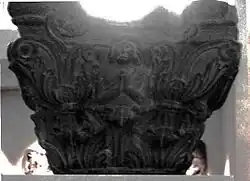 An Indo-Corinthian capital from the Butkara Stupa from the Turin City Museum of Ancient Art