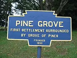 Official logo of Pine Grove, Pennsylvania