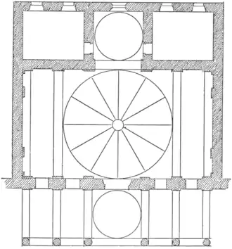 Plan of the Pazzi Chapel