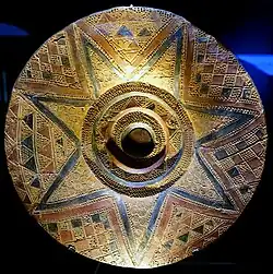 Ceramic plate, 8th-7th century BC