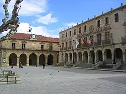 The main square of Soria