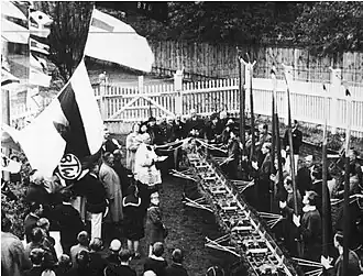 Dedication of BTW's eight in 1939