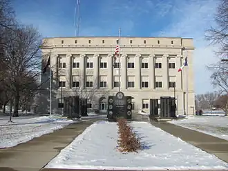 Pocahontas County Courthouse, Pocahontas, Iowa, 1923.