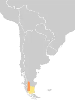 Map of range