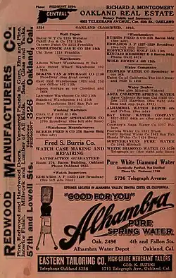 Polk-Husted Directory Co.'s Oakland, Berkeley and Alameda Directory (1915)