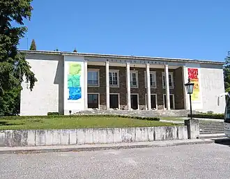 The Caramulo museum front entrance