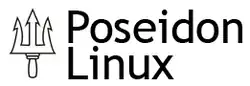The logo of Poseidon linux