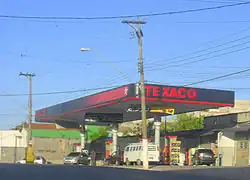 Texaco fuel station in Poá (São Paulo), Brazil, 2009