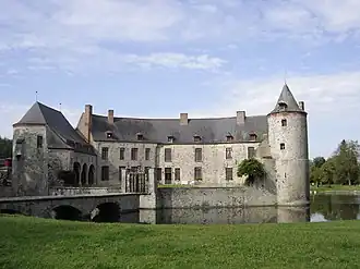 The chateau in Potelle