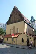 Old New Synagogue is Europe's oldest active synagogue. Legend has Golem lying in the loft.