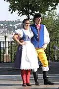Kroj, national Czech costume, which has many regional variations