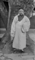 Taoist priest at a monastery, 1923.