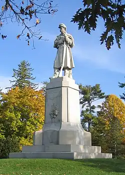 U.S. Soldier Monument, Antietam National Cemetery, Sharpsburg, Maryland (1876–80).