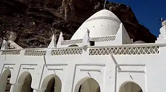 Qabr Hud in the governorate of Hadhramaut, Yemen