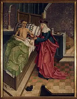 Saint Hedwig depicted on Puchner's Ark