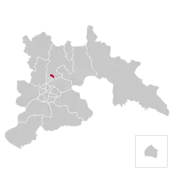 Location of Hwasong-guyok within Pyongyang