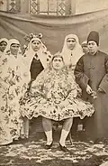 Anis al-Dawla and her retinue (ca. 1870–1880)
