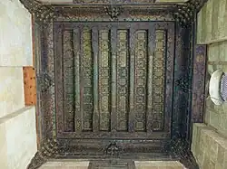 Painted and gilded wooden ceiling in the Sabil-Kuttab of Sultan Qaytbay (1479)