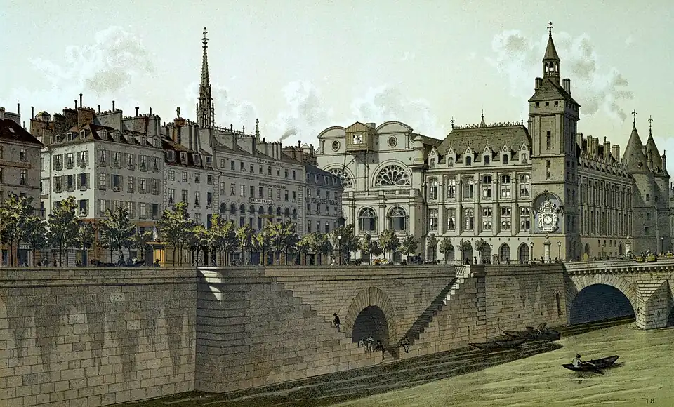 Le bal du Prado, on the site of the former theatre, c. 1855