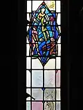 Charles Connick designed Class of 1940 Window in the Quo Vadis niche