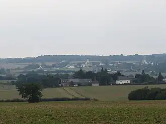 View of Réminiac from Monteneuf to Augan.